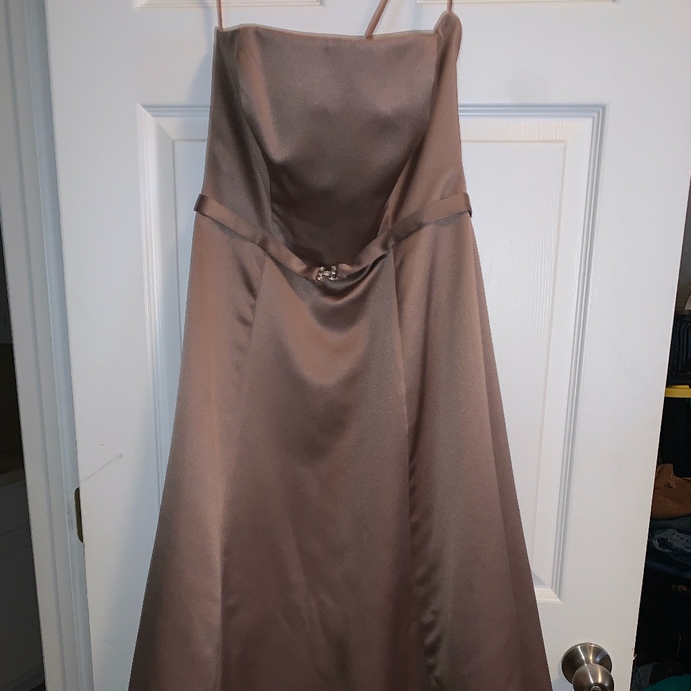 Satin Cocktail Dress